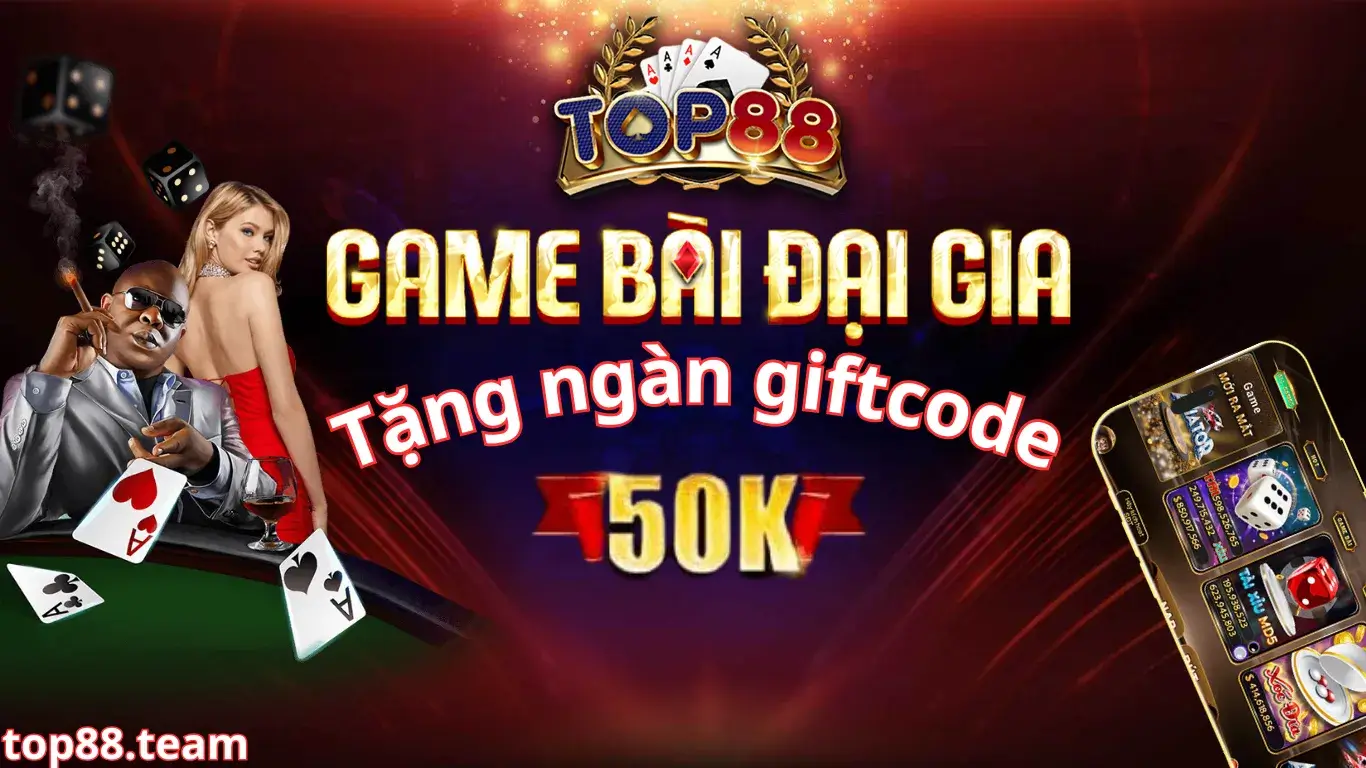 Gift code top88 ngập tràn